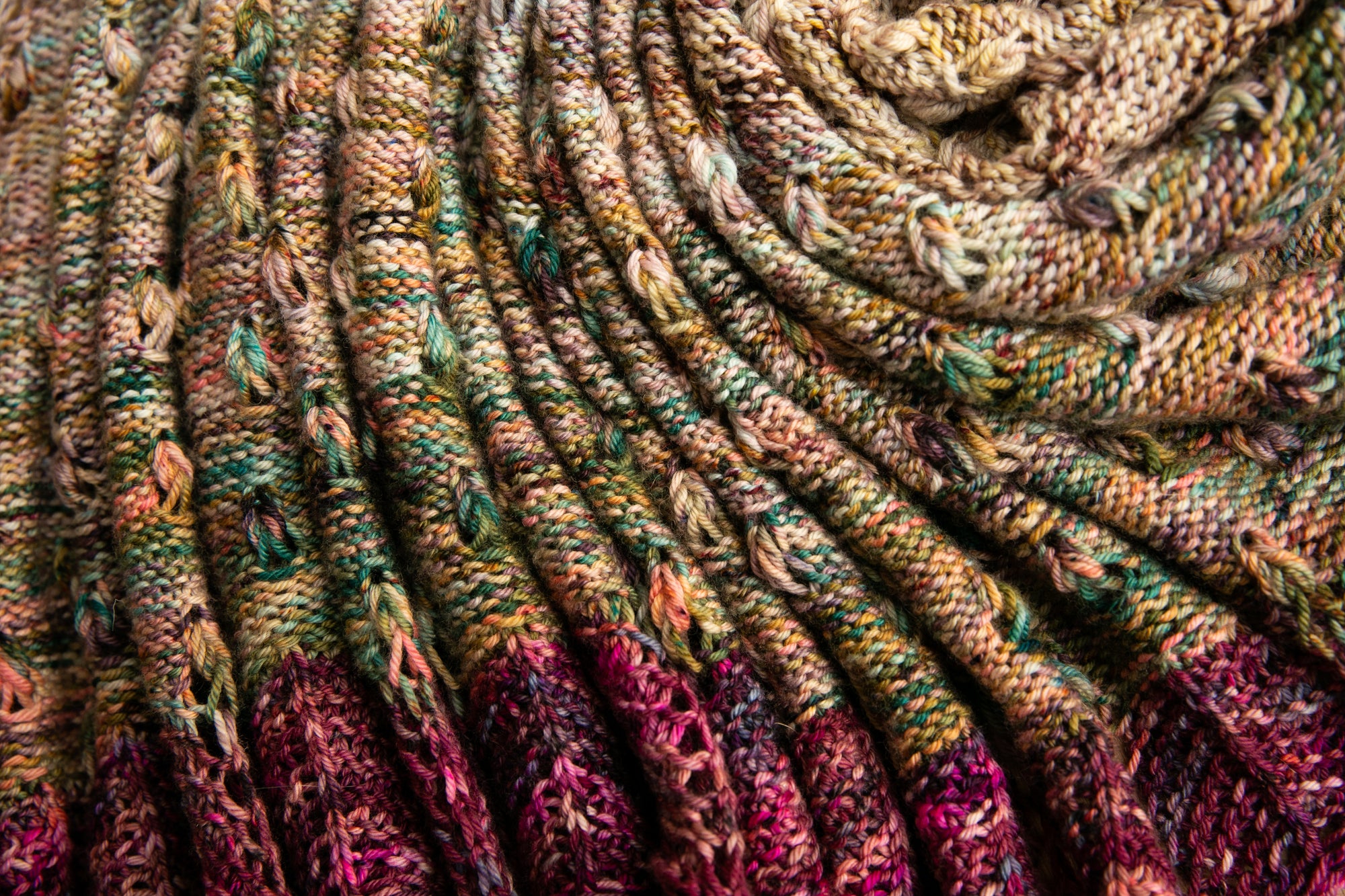 Dancing Droplet Shawl