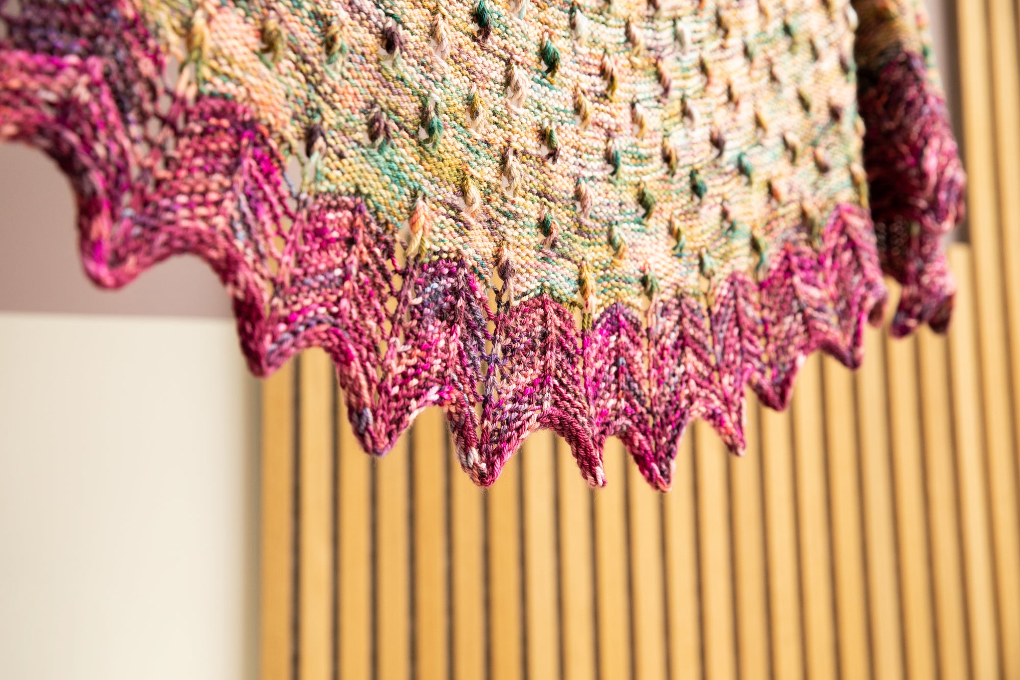 Dancing Droplet Shawl
