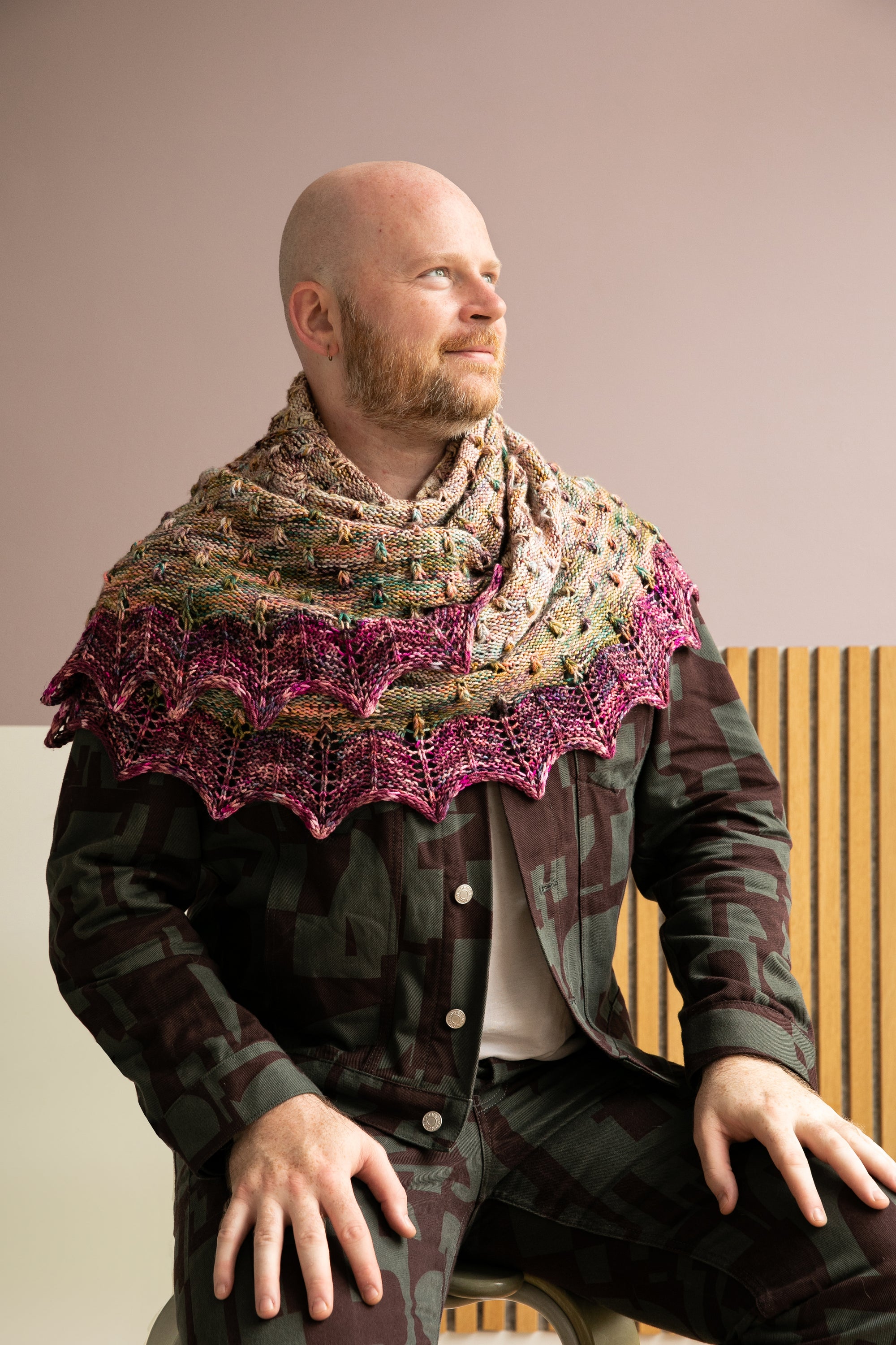 Dancing Droplet Shawl