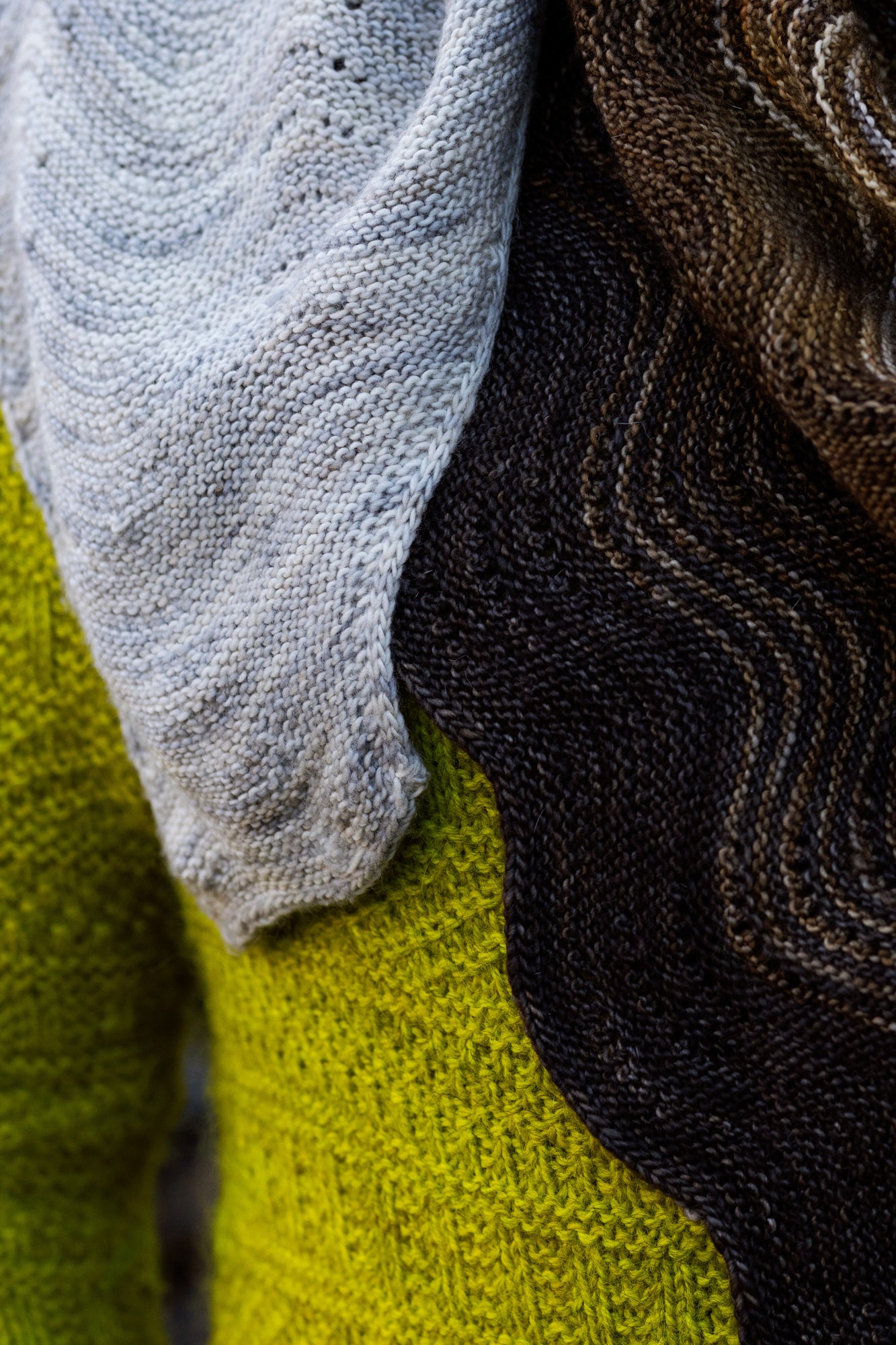 Faded Undulation Shawl - Westknits