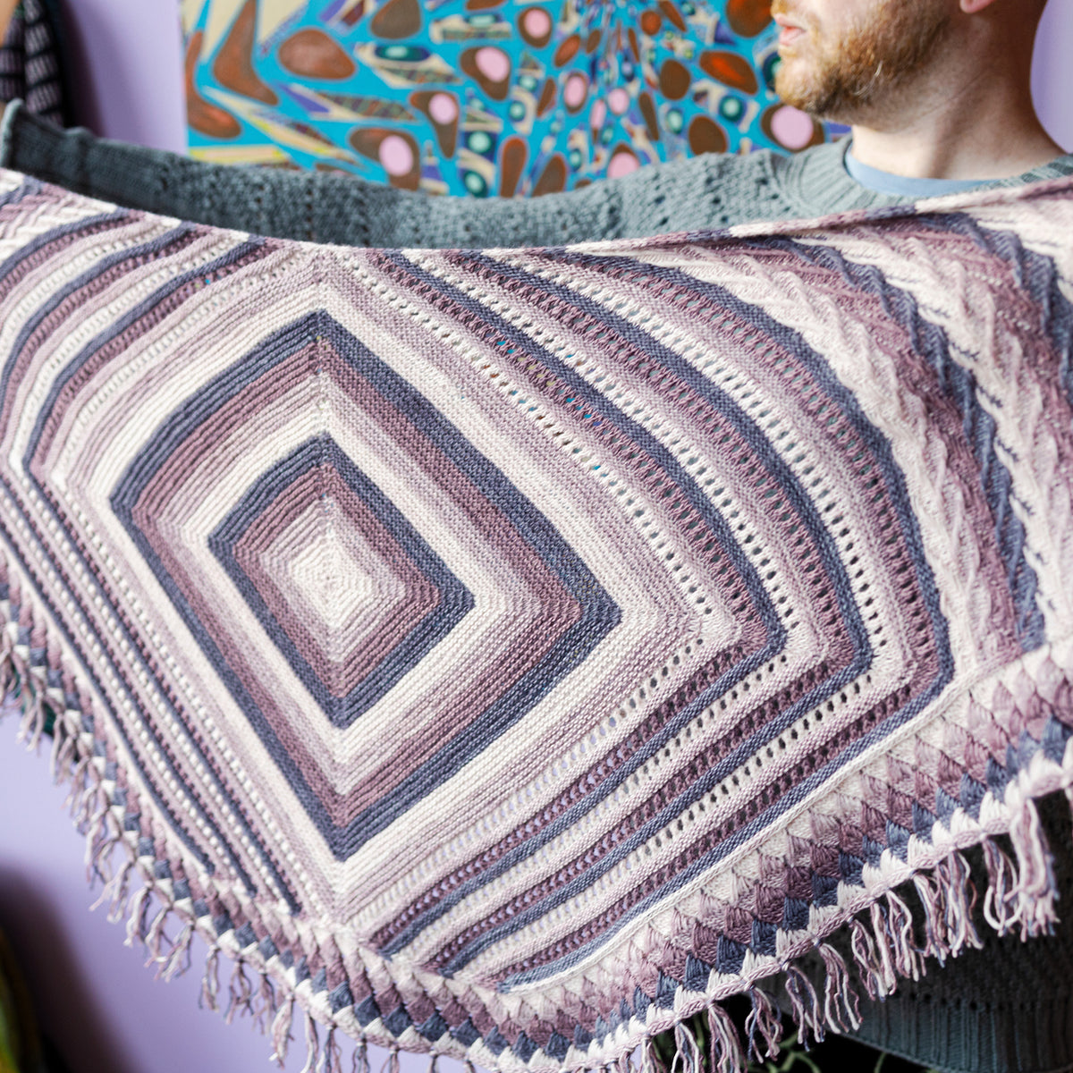 Geogradient Shawl - Westknits