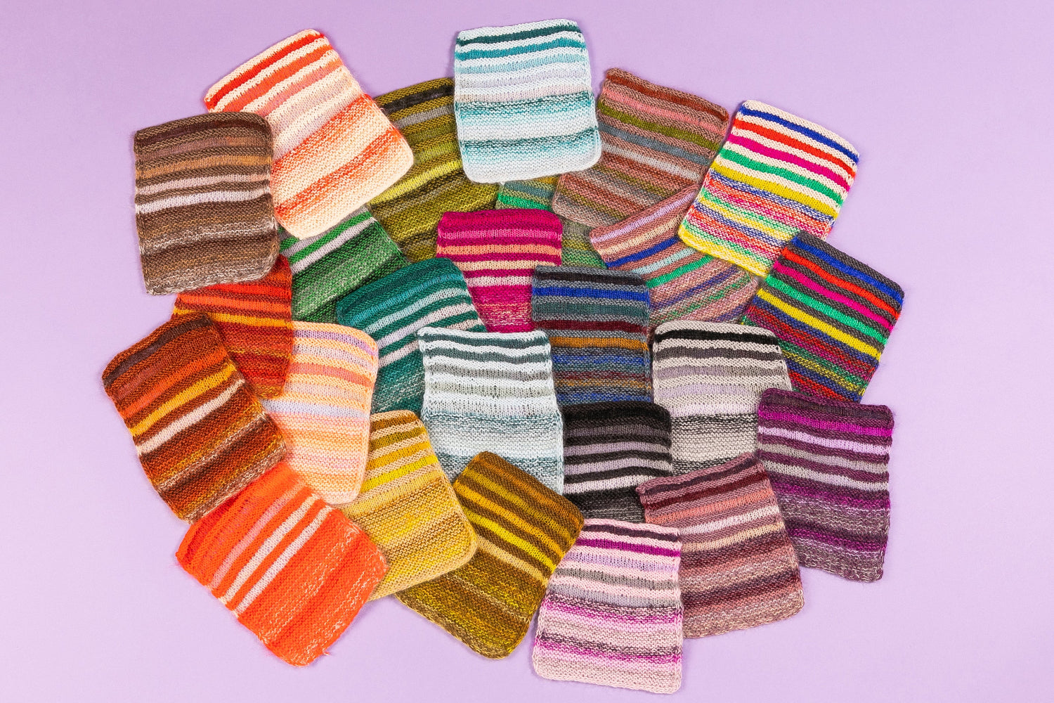 Glow Along 2026: Mohair Mobile Shawl