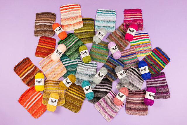 Glow Along 2026: Mohair Mobile Shawl