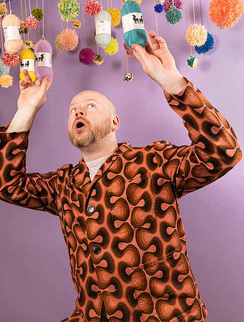 Glow Along 2026: Mohair Mobile Shawl