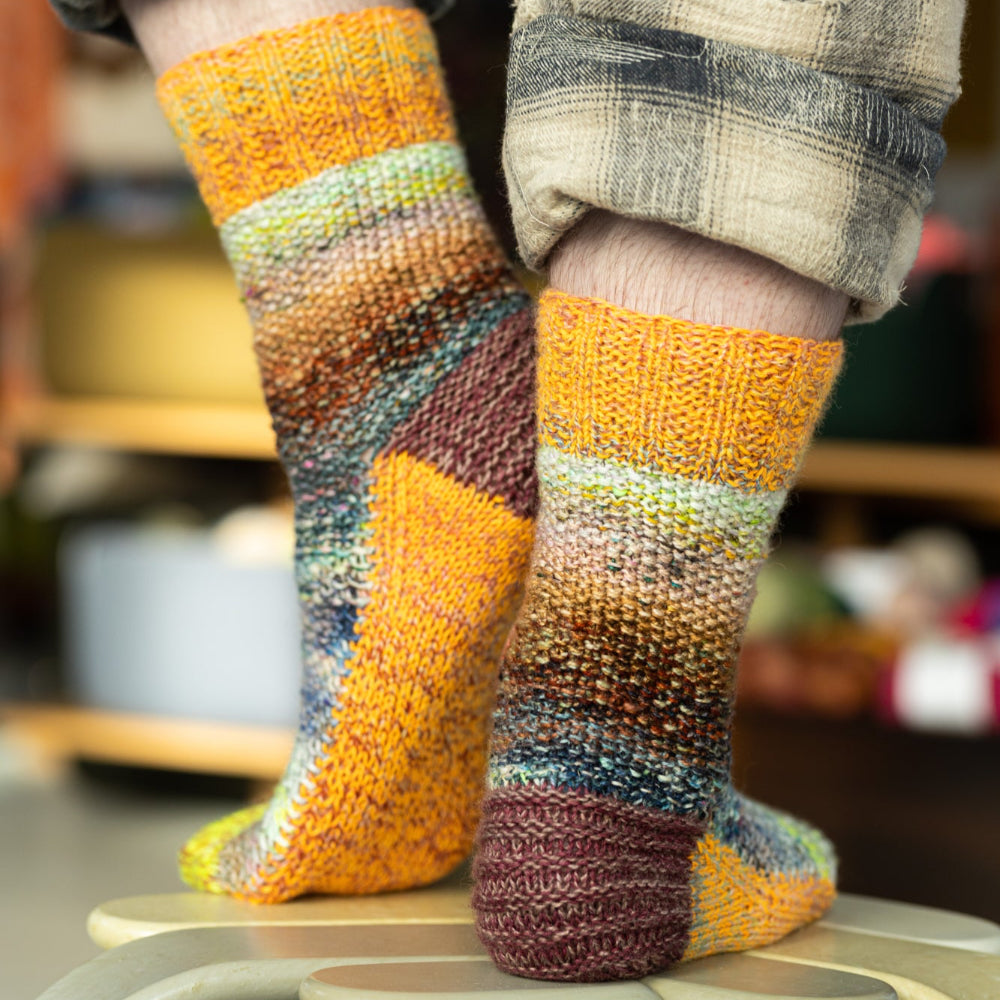 Magic Socks Pattern Marled Magic Socks - Westknits