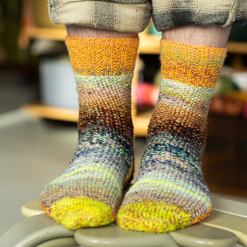 Magic Socks Pattern Marled Magic Socks - Westknits