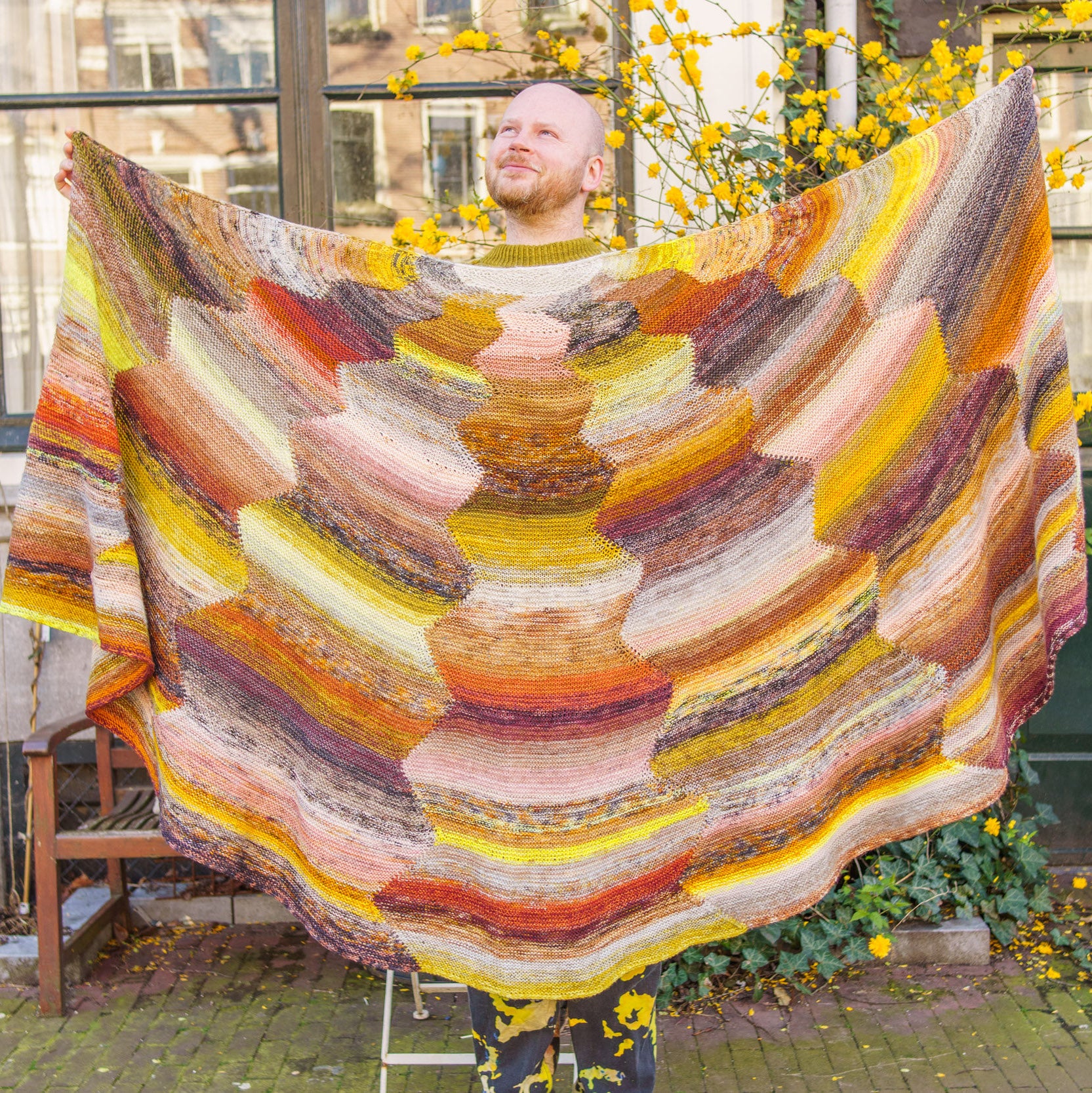 Marled Thundercloud Shawl - Westknits