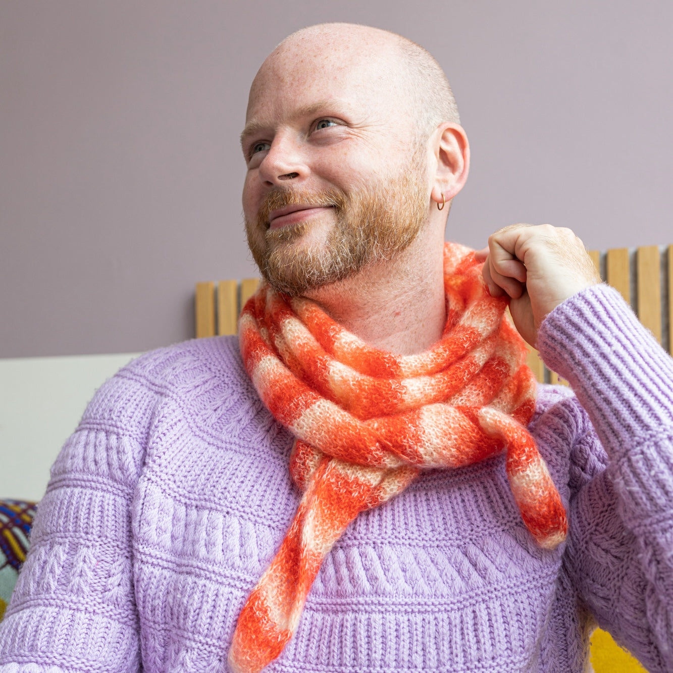 Melting Marl Kerchief - Westknits