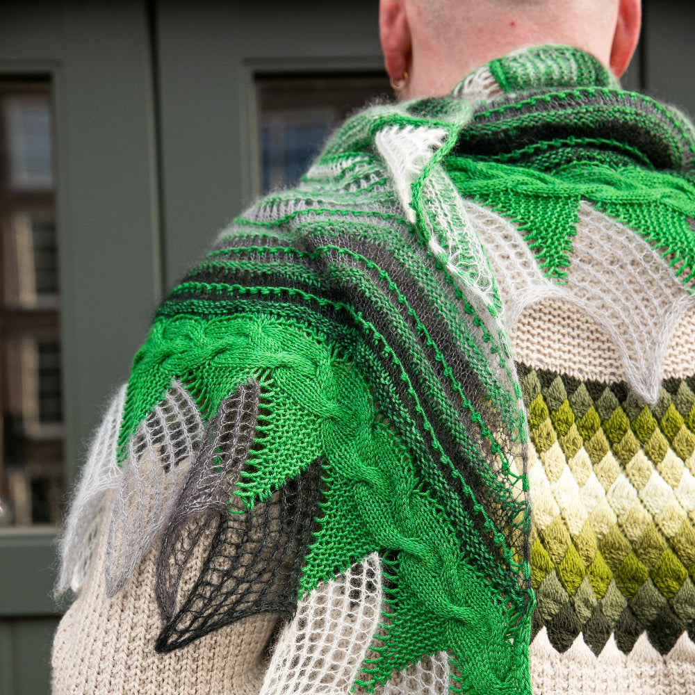 Mohair Mobile Shawl