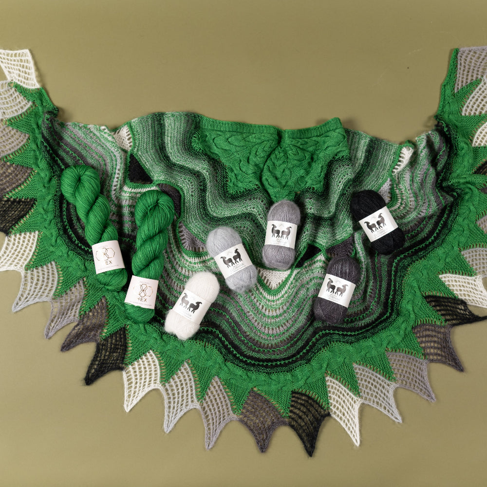 Mohair Mobile Shawl