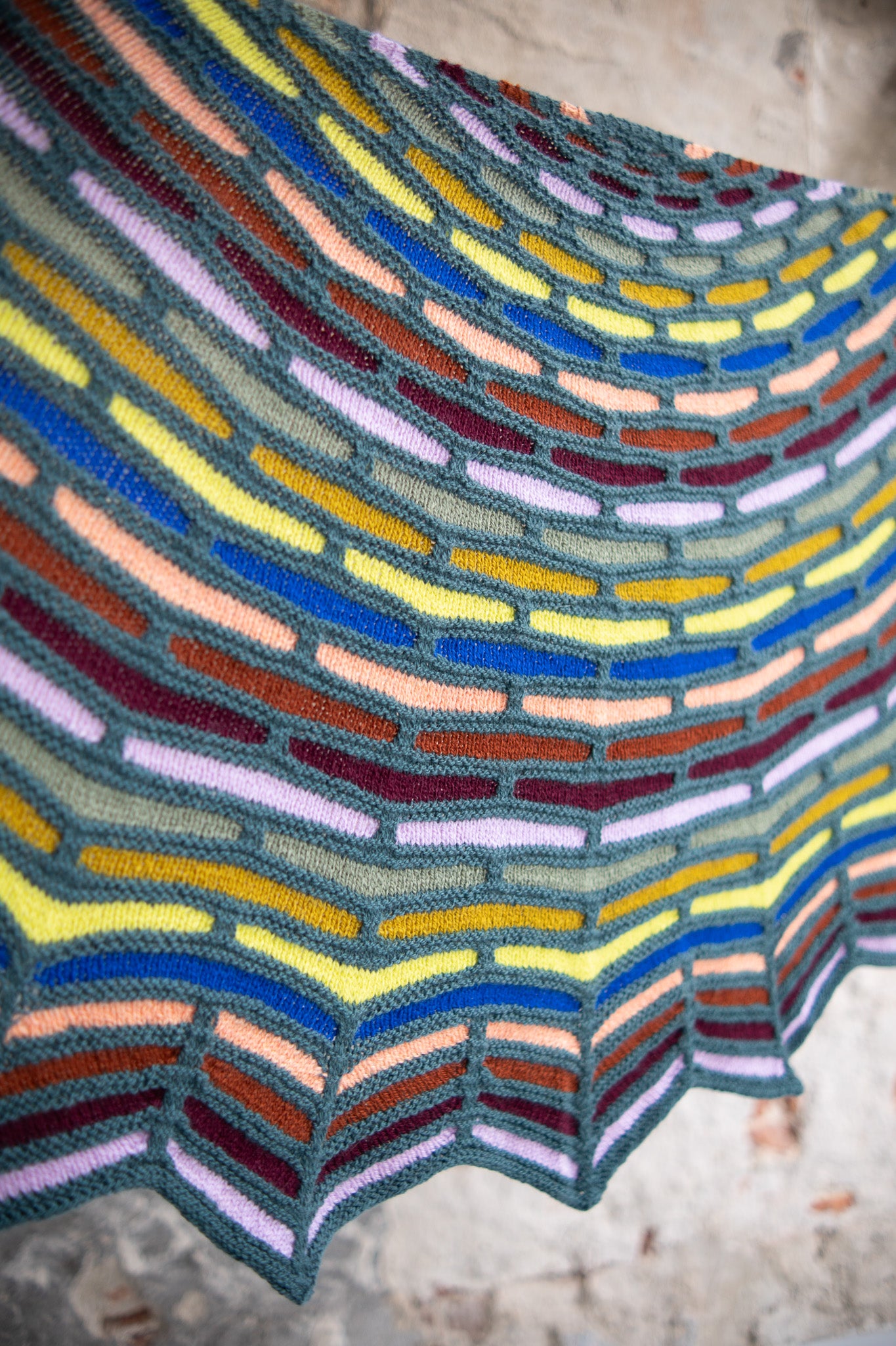 Painting Bricks Shawl