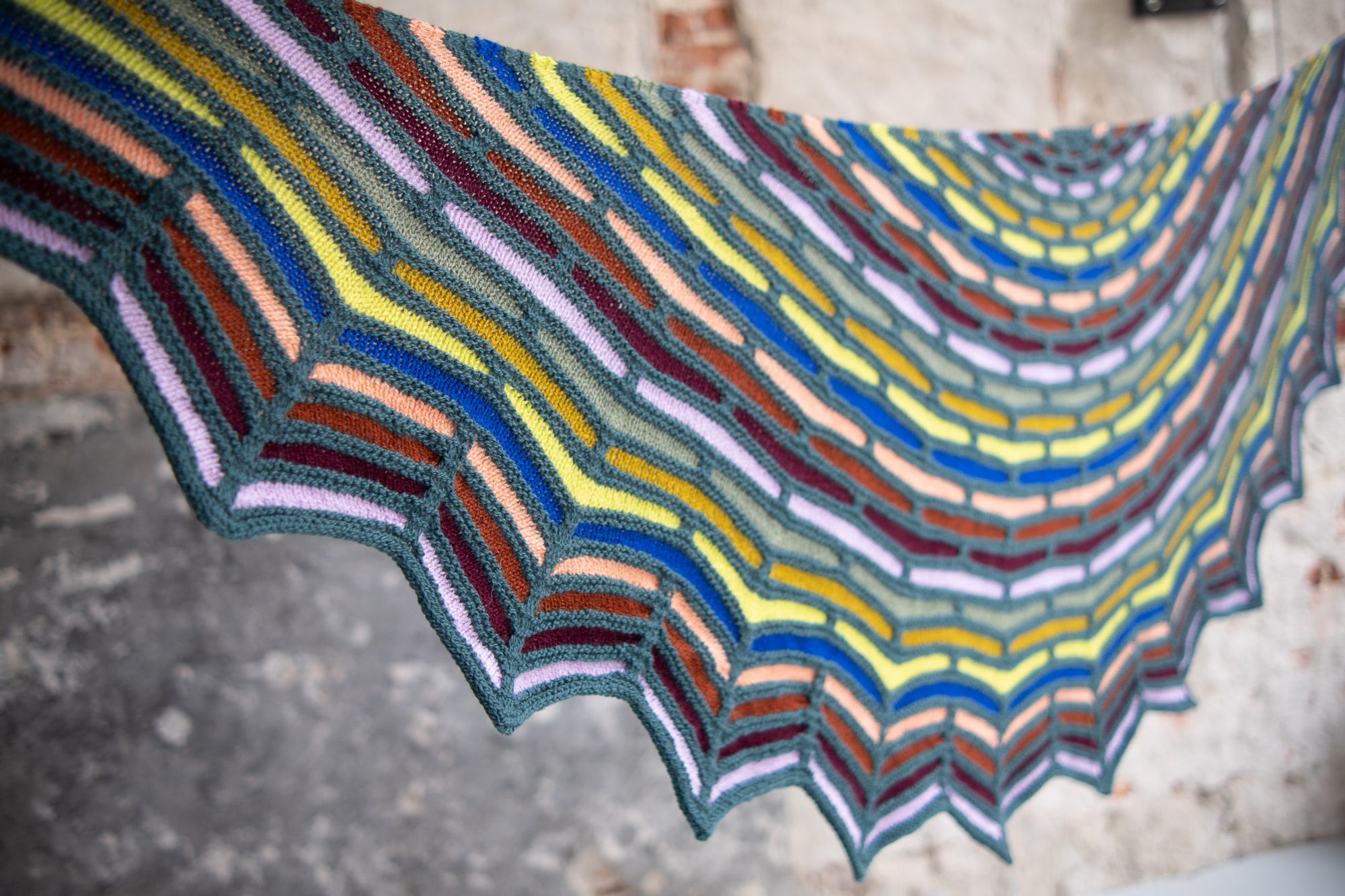 Painting Bricks Shawl