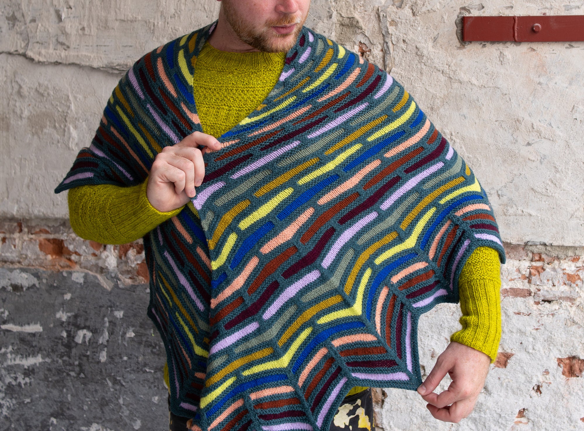 Painting Bricks Shawl