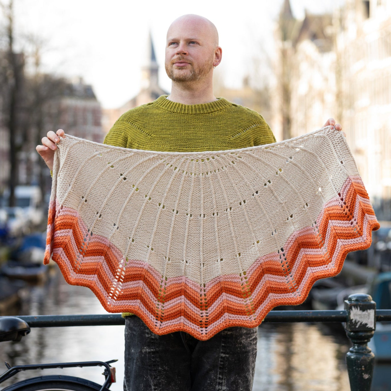 Retro Chevron Shawl - Westknits