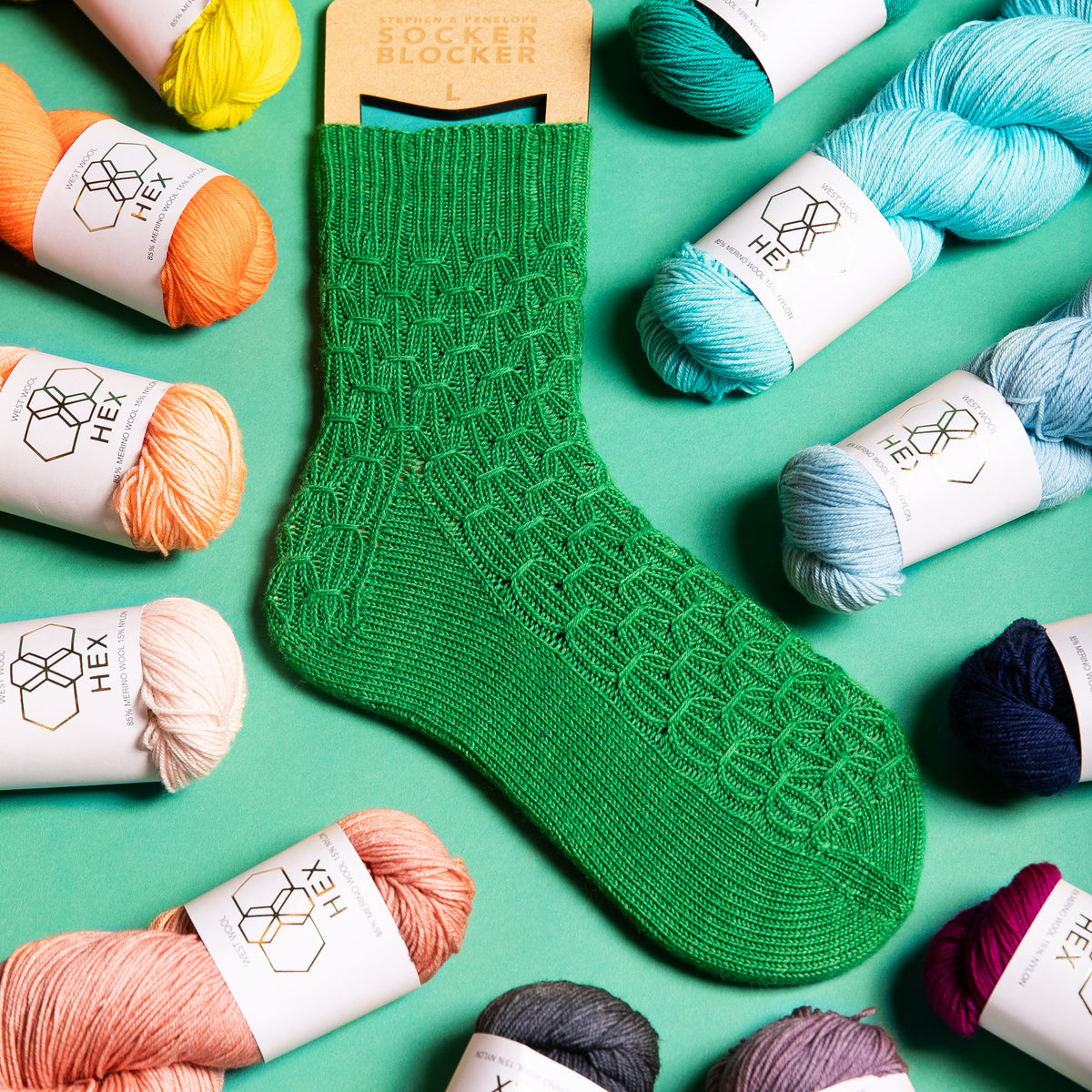 Smock o'clock Socks - Westknits