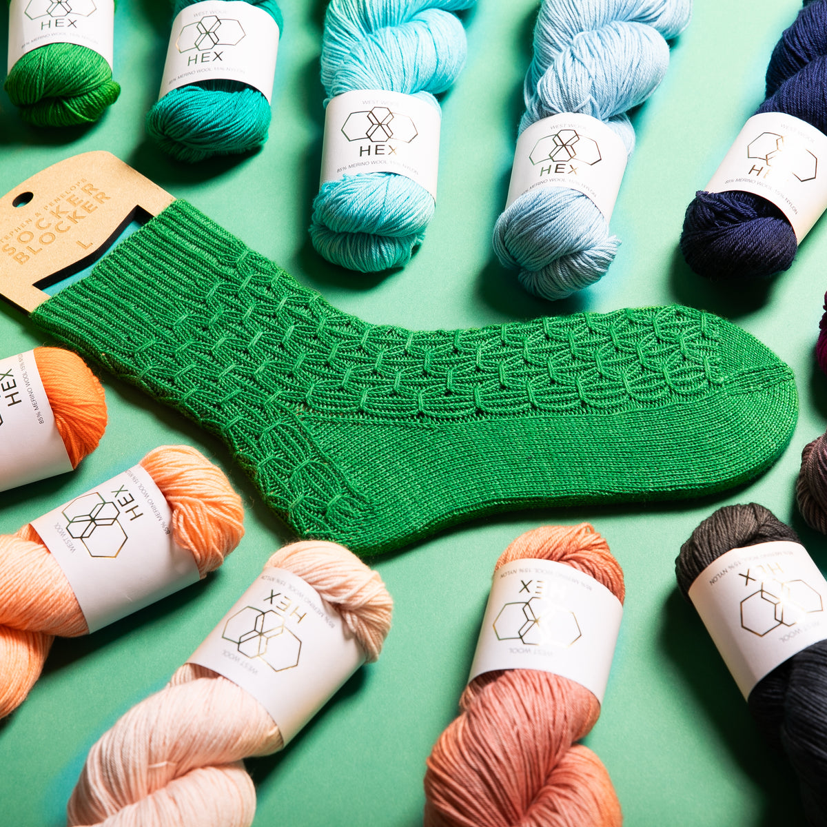Smock o'clock Socks - Westknits