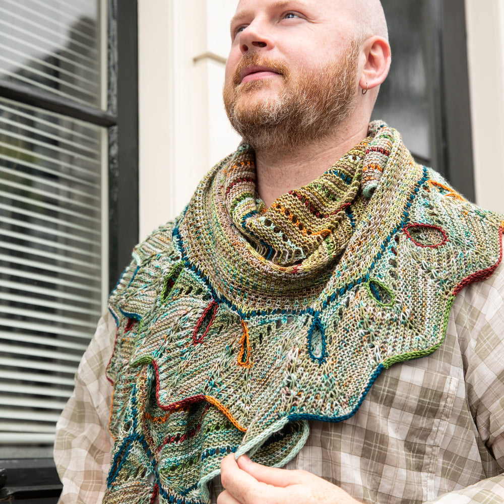 Speckle & Pop Shawl - Westknits
