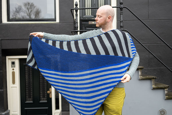 Stripeometry Shawl - Westknits