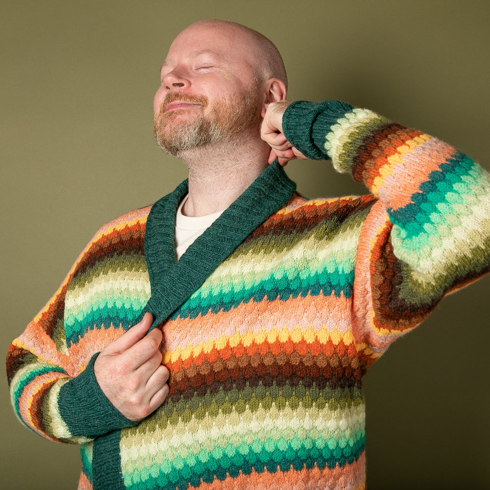 LEINWÄNDE　Bobble Knit Cardigan The Bubble Cardigan - Westknits