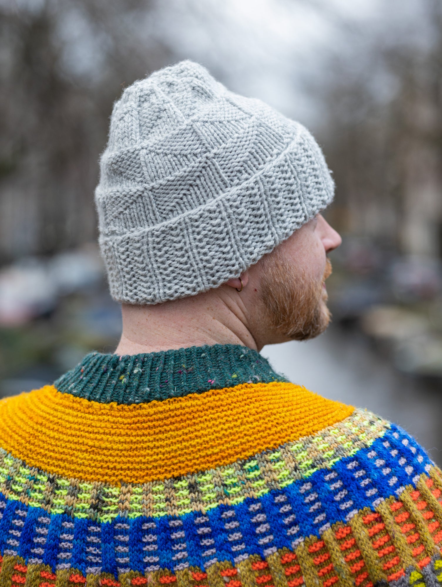 Small Triangle Hat Tilting Triangles Hat - Westknits