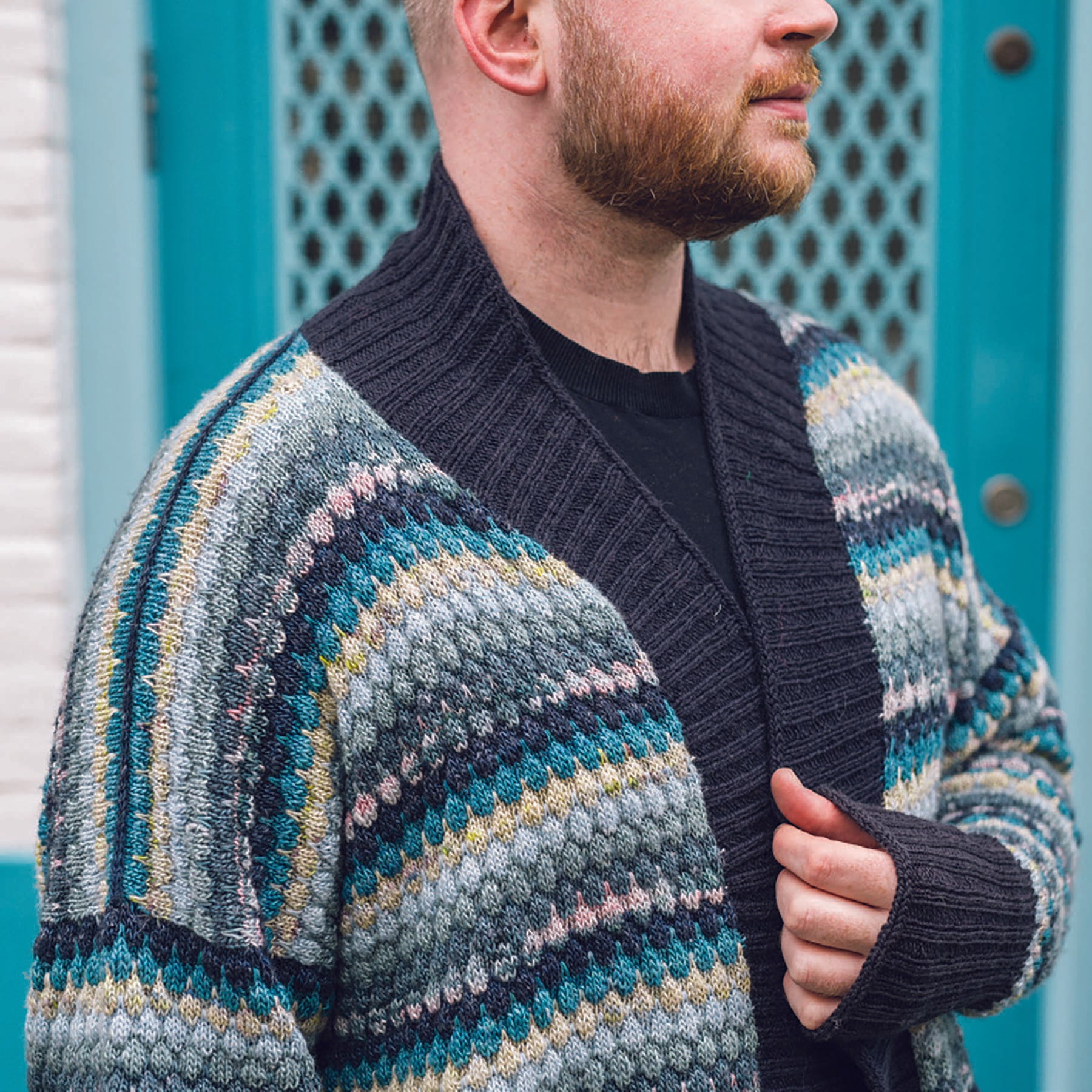 Chunky Knit Bubble Stitch Sweater Knit Stitch Bubble Cardigan