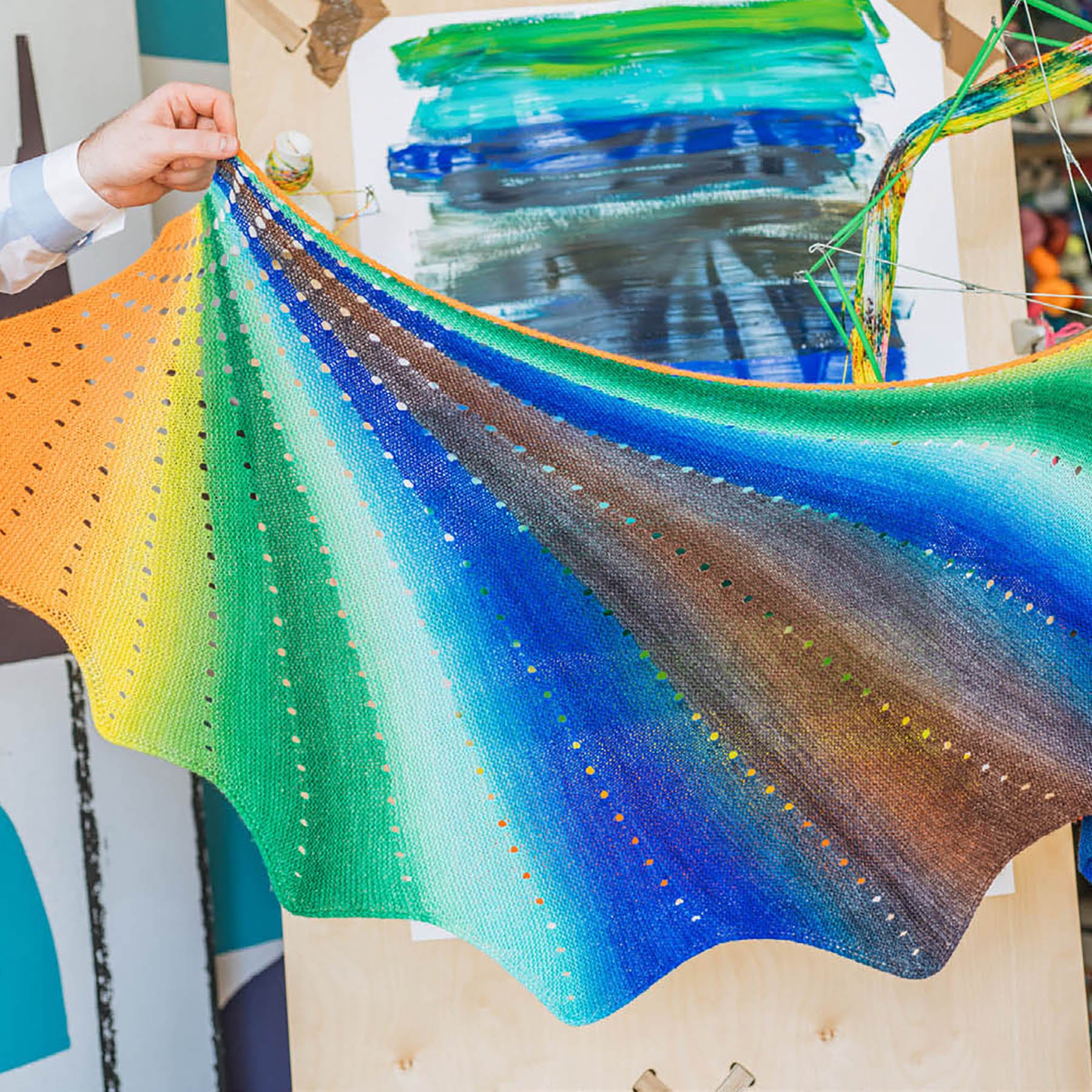 Butterfly Wing Shawl