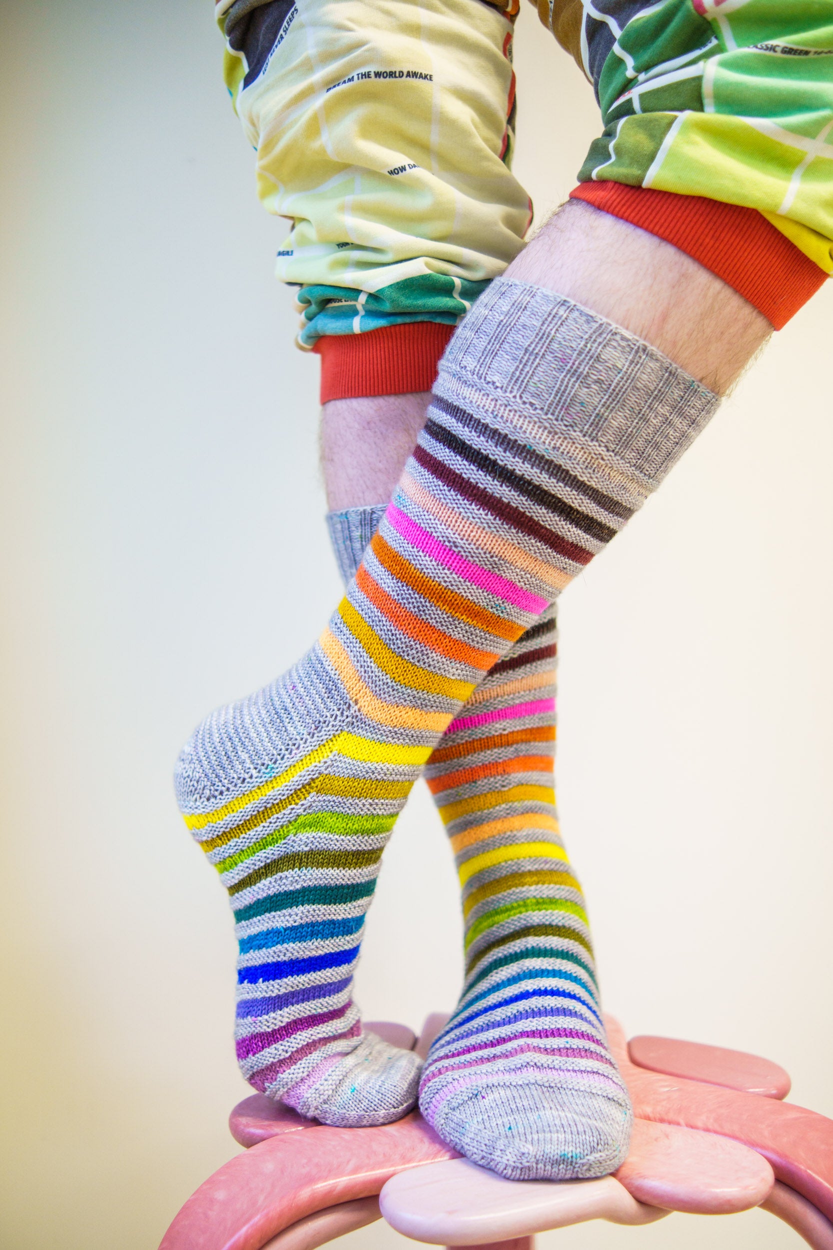 Painting Rainbows Socks