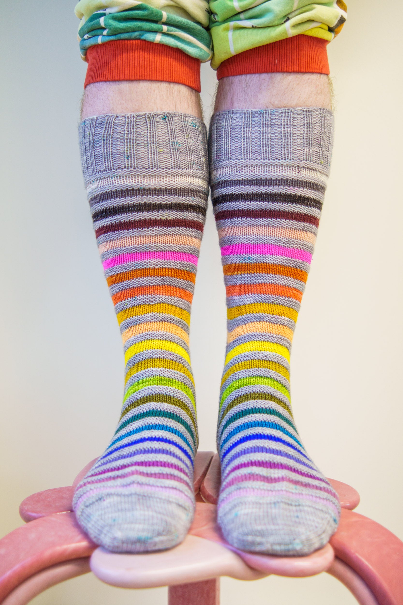 Painting Rainbows Socks