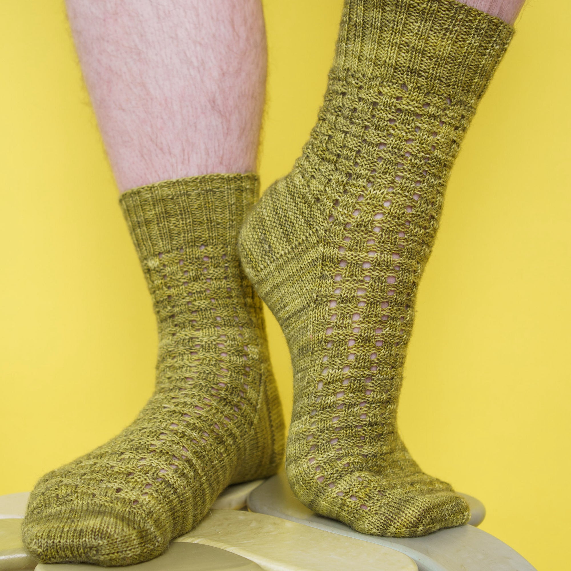 The Basketweaver Socks