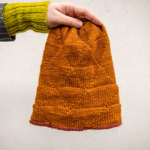 Small Triangle Hat Triangle Topper Hat - Westknits